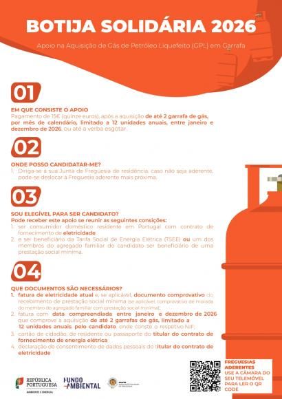 Apoio Aquisi&ccedil;&atilde;o da Bilha do g&aacute;s