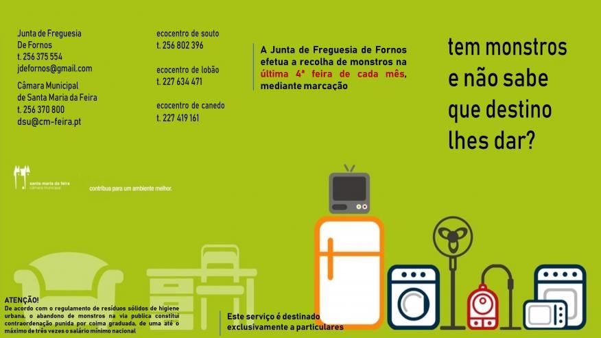 Serviço de Recolha de Monos Porta-a-Porta